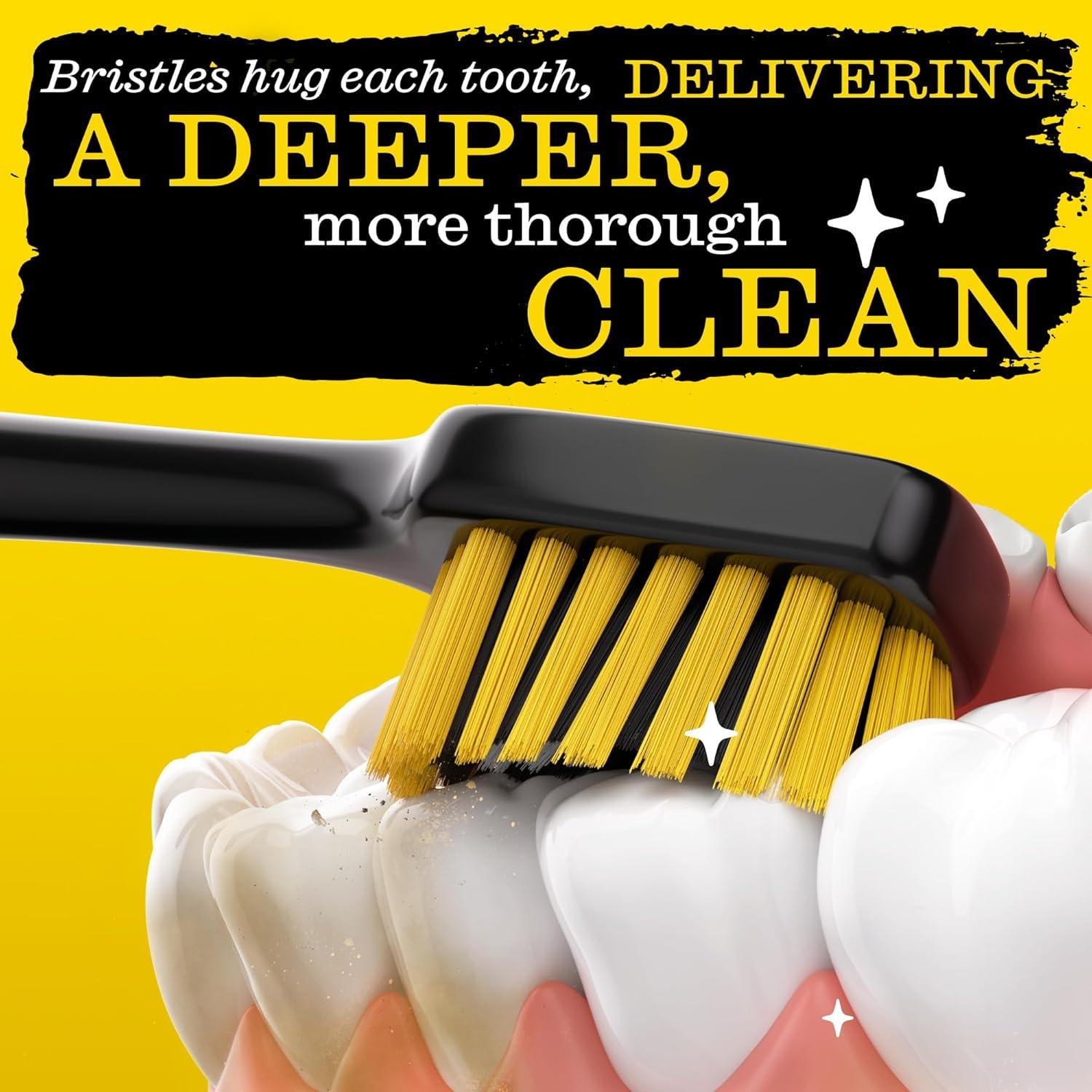 image:imageTWICE Soft Stadium Bristle Toothbrush Innovative 3Tier Soft Bristles That Helps Remove Plaque by Hugging to Teeth amp Gums for a Deep Clean 2 Count2 Count Pack of 4