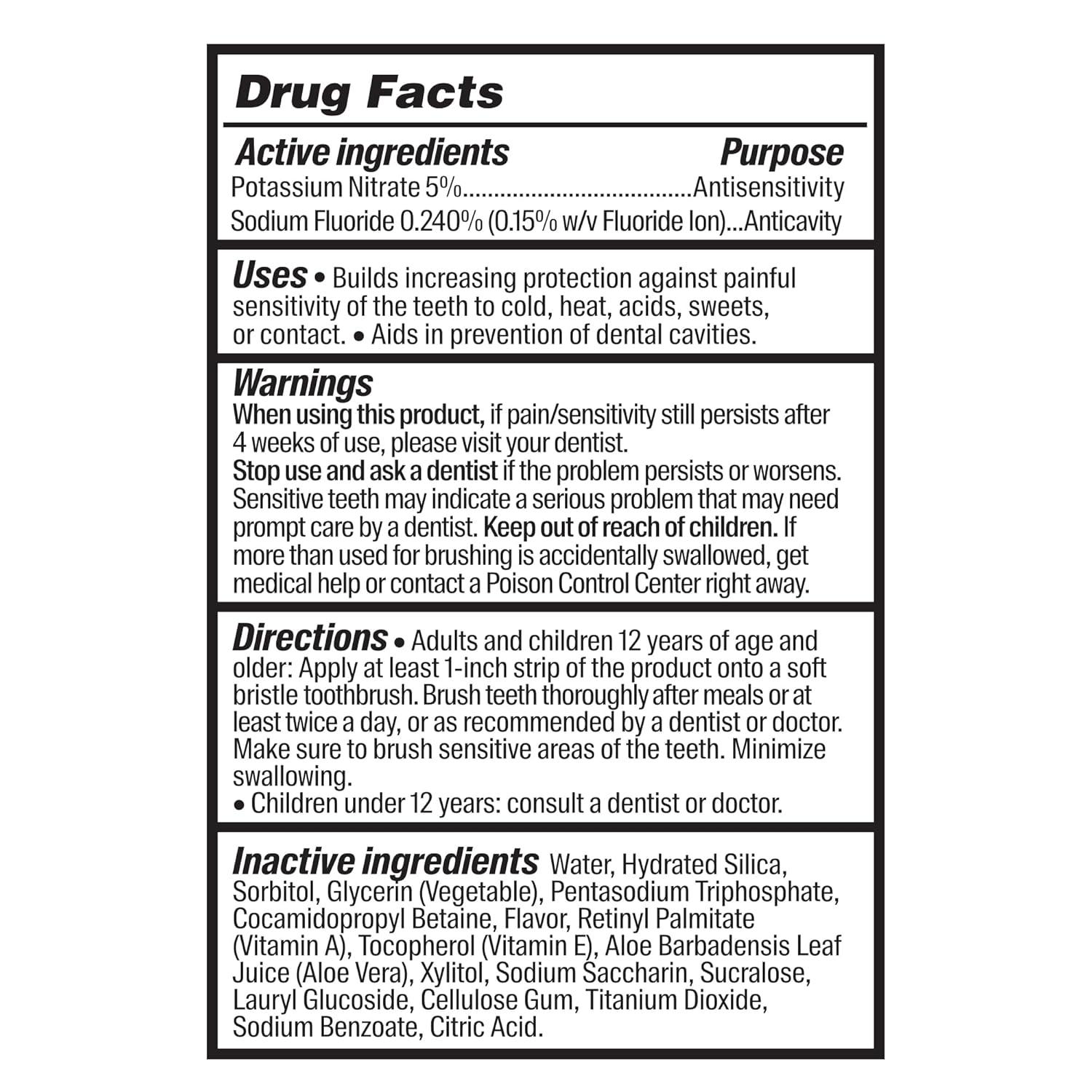 image:imageTwice AntiCavity Fluoride Toothpaste Sensitivity Relief Teeth Whitening amp Fresh Breath Wintergreen Peppermint Natural Toothpaste 34 oz34 Ounce Pack of 3