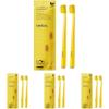 image:imageTWICE Oral Wellness Yellow Toothbrush  Extra Soft Bristles EcoFriendly PlantBased Handle Gentle Cleaning for Sensitive Teeth amp Gums 2 Count2 Count Pack of 4